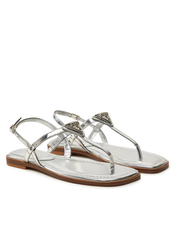 Guess Guess Sandali Rainey FLGRAY LEL21 Srebrna
