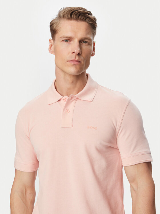 BOSS BOSS Polo Prime 50507813 Rosa chiaro Regular Fit