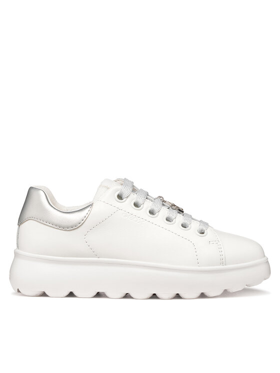 Geox Geox Snīkeri J Puffypop Girl J65MRA 00085 C0007 D Balts