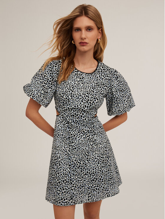 Motivi Motivi Abito da cocktail 7058Q003120N0Z3 Turchese Regular Fit