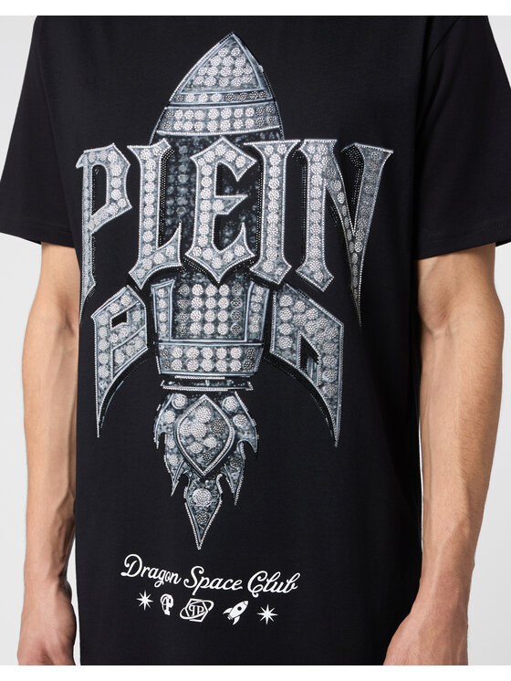 PHILIPP PLEIN PHILIPP PLEIN T-Shirt 31082 Czarny Regular Fit