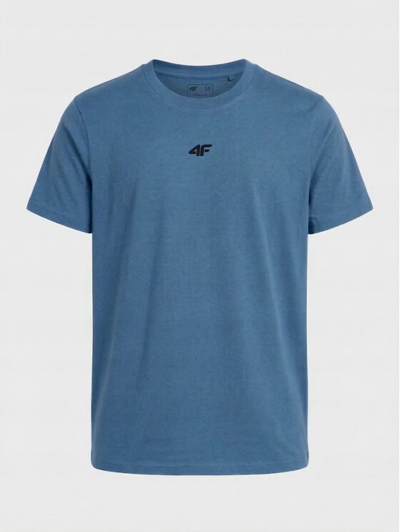 4F 4F T-Shirt Z-TTSHM3947-3-T Biały Regular Fit