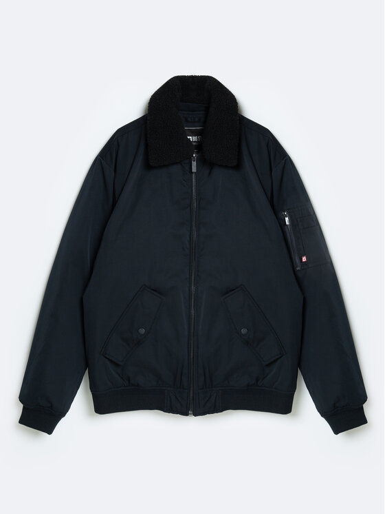 BIG STAR BIG STAR Kurtka zimowa DEKSEB Czarny Basic Fit