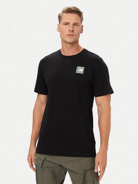 The North Face The North Face T-Shirt Monte Reg Ss NF0A8JAV Μαύρο Regular Fit