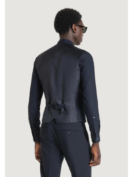 Antony Morato Antony Morato Gilet MMVS00009-FA600255 Blu To Fit