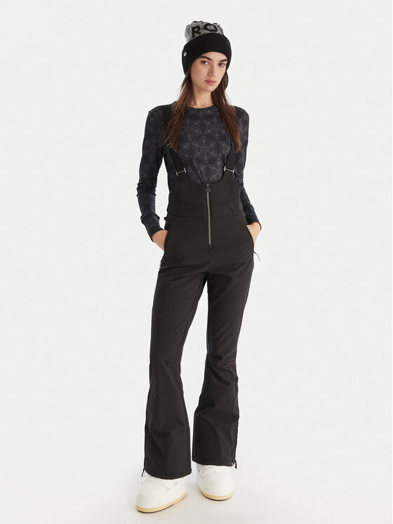 Roxy Roxy Lyžiarske nohavice Summit Bib PT ERJTP03291 Čierna Skinny Fit