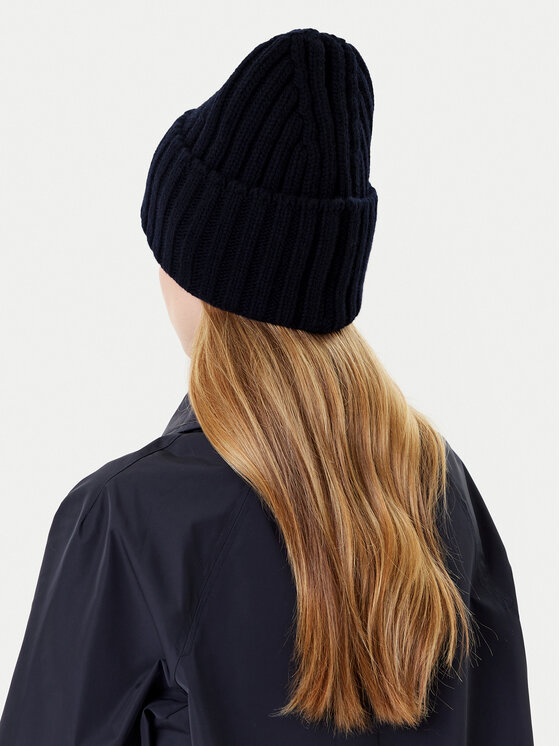 Tommy Hilfiger Tommy Hilfiger Căciulă Th Crest Fluffy AW0AW18210 Bleumarin