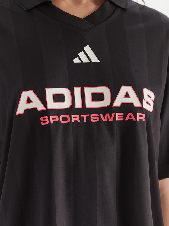 adidas adidas Polo Tiro JN2749 Crna Loose Fit