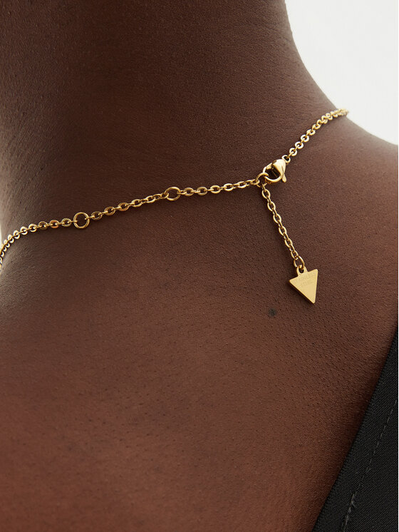 Guess Guess Náhrdelník JUBN04 509JW Zlatá