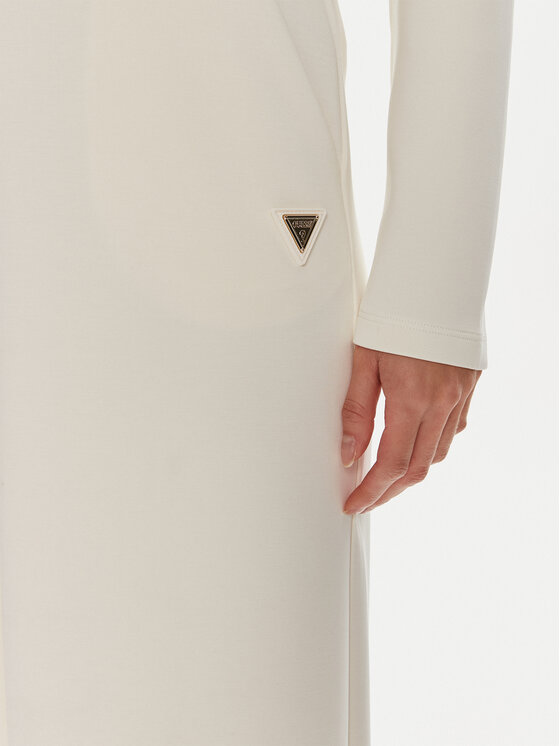 Guess Guess Долнище анцуг Olympe V4YB07 KCAY2 Бежов Relaxed Fit