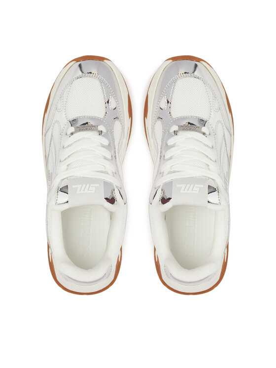 Steve Madden Steve Madden Superge Sneak Peak-E SM19000129 Srebrna