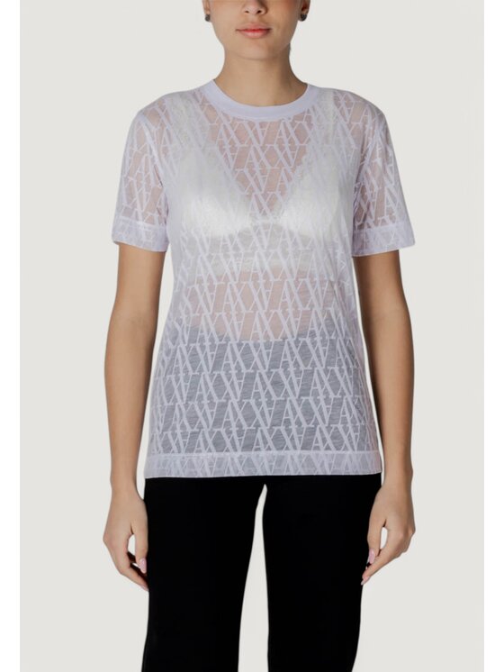 Armani Exchange Armani Exchange T-Shirt XW000513 AF10835 Biały Shirt Fit