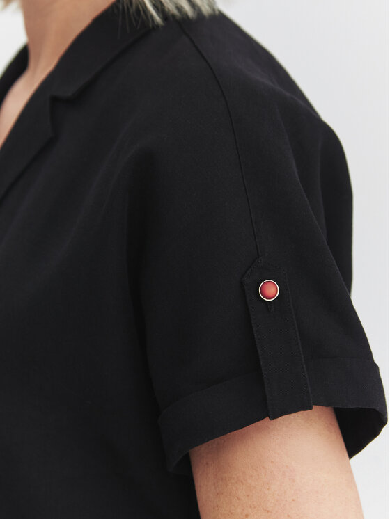 TATUUM TATUUM Koszula SEONI Czarny Classic Fit