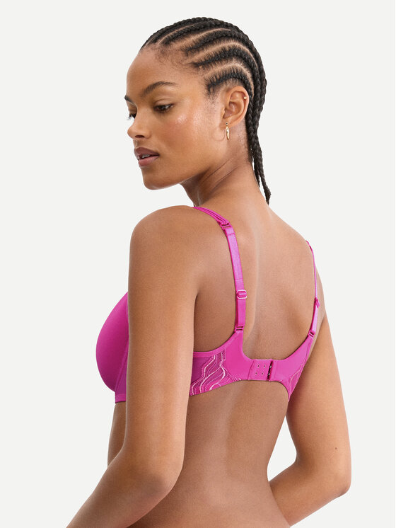 Triumph Triumph Nedrček s kostjo Waves Of Glow 10227810 Temno rožnata