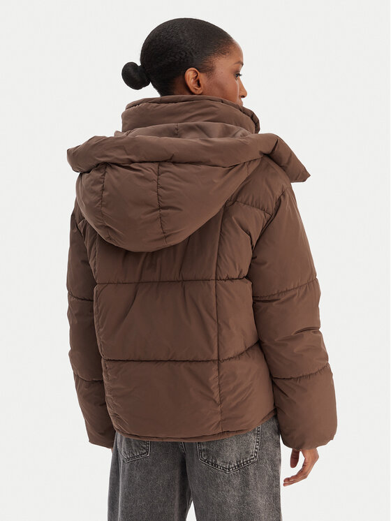 ONLY ONLY Žieminė striukė Cornelia 15366705 Ruda Regular Fit