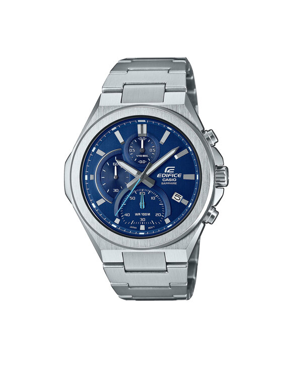 Casio Casio Uhr Edifice EFB-700D-2AVUEF Silberfarben