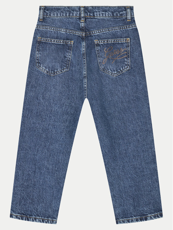 Guess Guess Blugi J5RA01 D45E0 Albastru Regular Fit