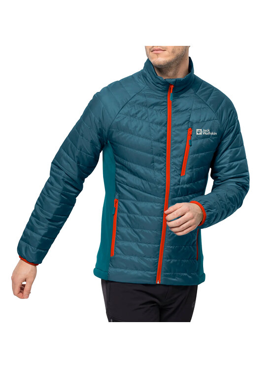 Jack Wolfskin Jack Wolfskin Kurtka przejściowa Jack Wolfskin Routeburn Pro Ins Jkt M Niebieski Regular Fit