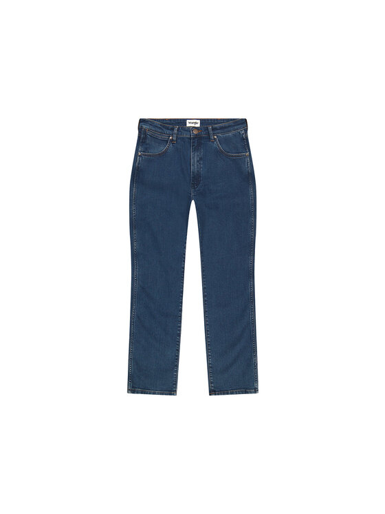 Wrangler Wrangler Jeansy LARSTON Niebieski Slim Fit
