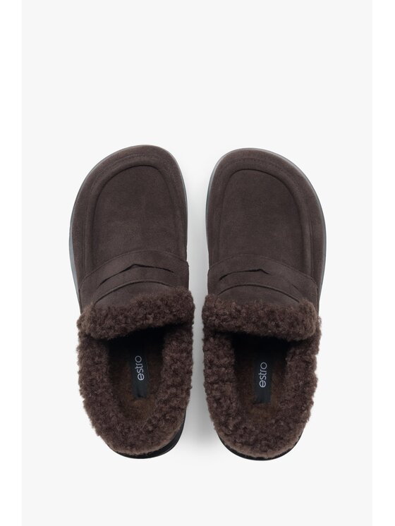 Estro Estro Μοκασίνια ER00118843 Καφέ