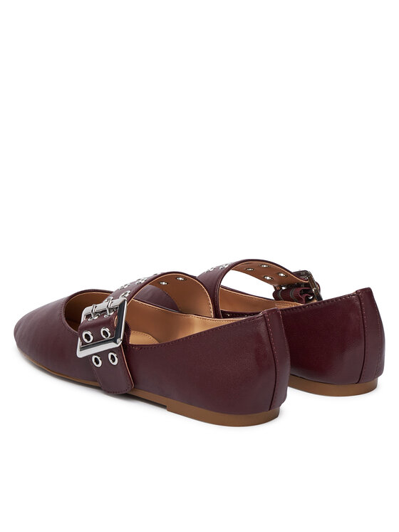 Steve Madden Steve Madden Baleriny Atlantica SM11004770 Bordowy