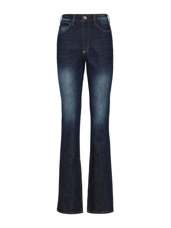PHILIPP PLEIN PHILIPP PLEIN Jeansy 1863 Niebieski jasny Flare Fit