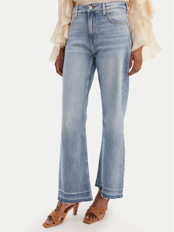 BOSS BOSS Дънки Soft Kick 50552430 Син Flare Fit