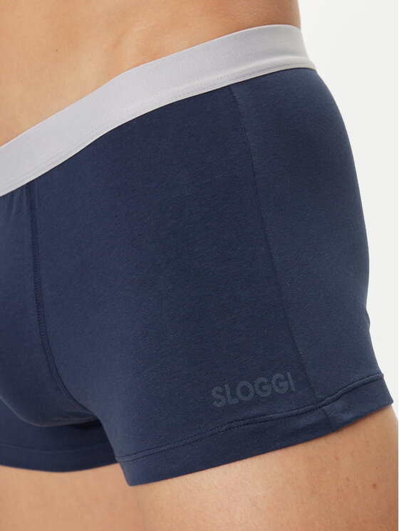 Sloggi Sloggi Bokserki 10218013 Granatowy