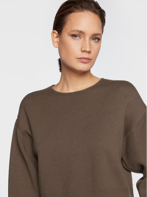 Gestuz Gestuz Πουλόβερ Talli 10905938 Πράσινο Loose Fit