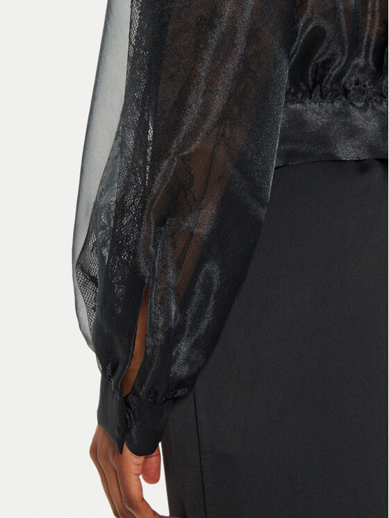 TWINSET TWINSET Світшот 241TP2020 Чорний Loose Fit