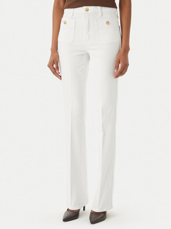 Tommy Hilfiger Tommy Hilfiger Jeans WW0WW48580 Bianco Bootcut Fit