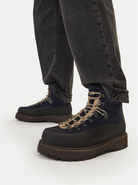Diemme Diemme Schnürschuhe Roccia Vet Due Gomma DI25FWRVM-F03S008NAV Dunkelblau