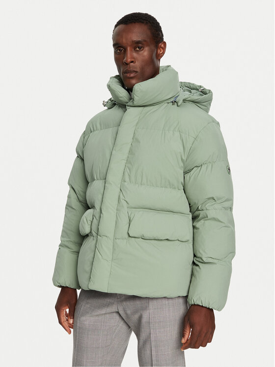 BOSS BOSS Зимно яке C-Celvie 50524002 Зелен Regular Fit