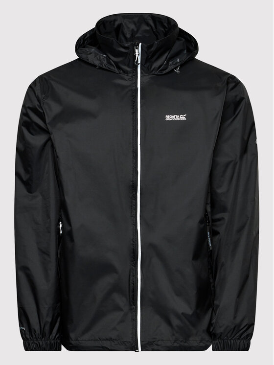 Regatta Regatta Kurtka przeciwdeszczowa Lyle IV RMW283 Czarny Regular Fit