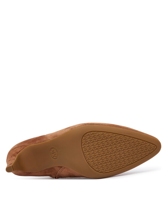 MICHAEL Michael Kors MICHAEL Michael Kors Botki Daniela Heeled 40F6DNME6S Brązowy