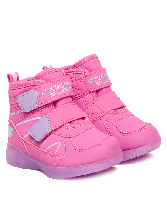Skechers Skechers Cizme de zăpadă Illumi-Brights 319310N PKMT Roz
