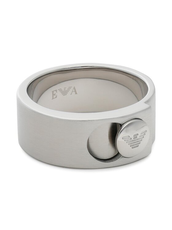 Emporio Armani Prsteň EGS3090040 Strieborná