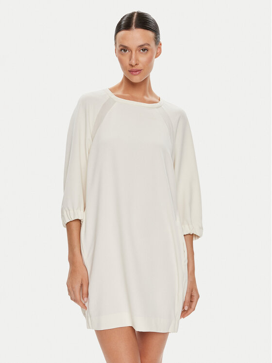 Marella Marella Rochie de zi Karlie 32261408 Bej Regular Fit