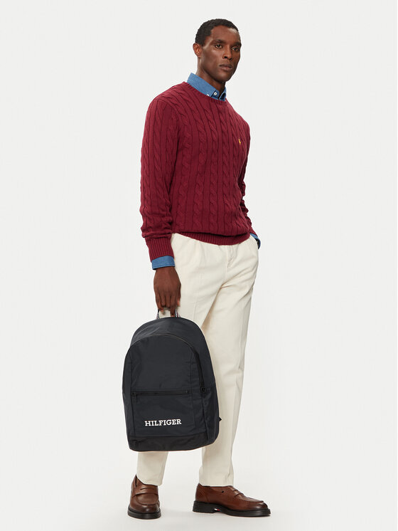 Tommy Hilfiger Tommy Hilfiger Ruksak Hilfiger Dome Backpack AM0AM11320 Tmavomodrá