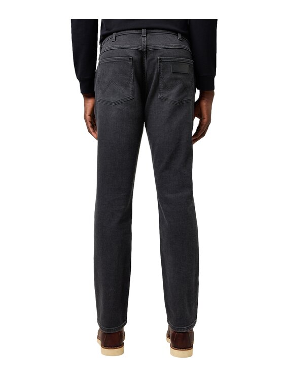 Wrangler Wrangler Jeansy 112371640 Czarny Straight Leg