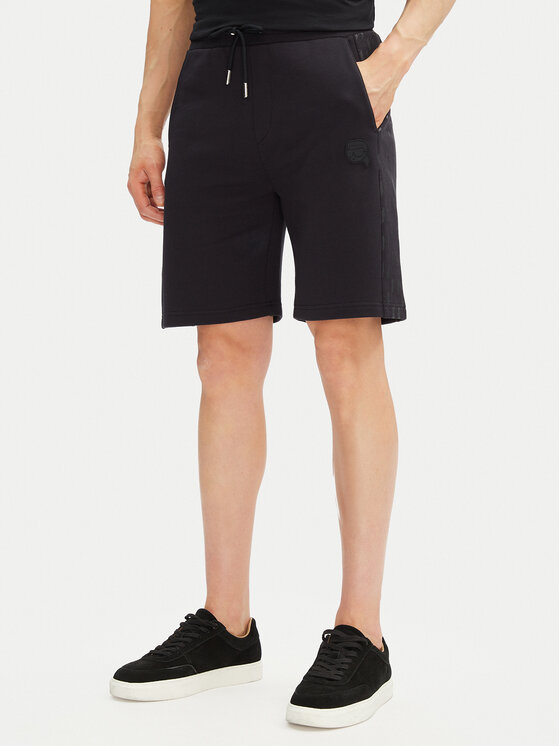 KARL LAGERFELD Športové kraťasy 705071 552951 Tmavomodrá Regular Fit