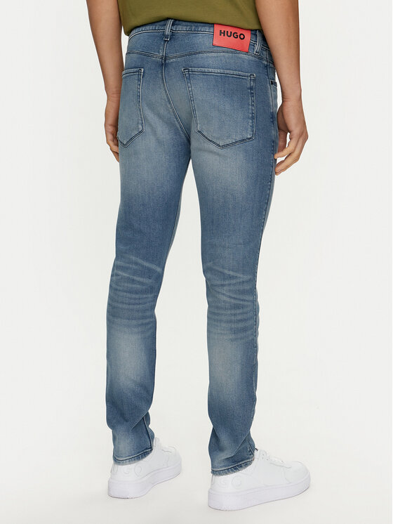 HUGO Hugo Джинси 50517524 Голубий Extra Slim Fit