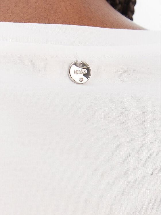 Liu Jo Liu Jo Póló WA6128 JS904 Fehér Relaxed Fit