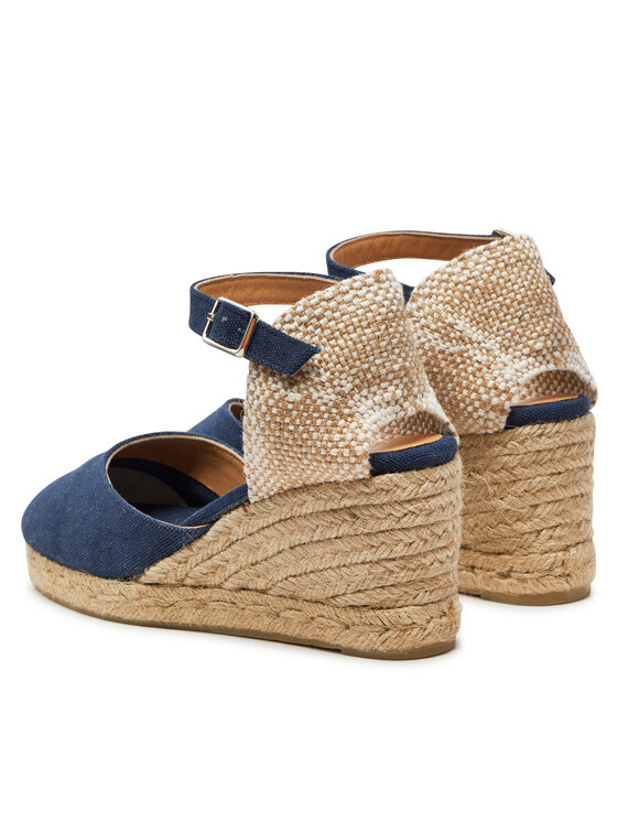 Castañer Castañer Espadrile Carol/6/002 021655 Albastru
