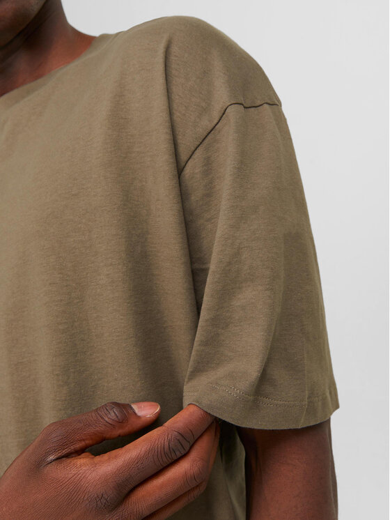 Jack&Jones Jack&Jones T-särk Bradley 12249319 Pruun Regular Fit