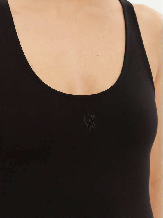 Armani Exchange Armani Exchange Kasdieninė suknelė XW000820 AF13729 UC001 Juoda Slim Fit