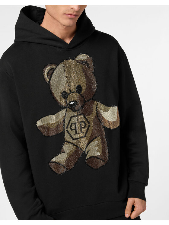 PHILIPP PLEIN PHILIPP PLEIN Felpa 23065 Nero Regular Fit