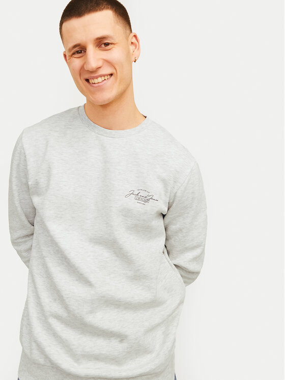 Jack&Jones Jack&Jones Суитшърт Ferris 12256837 Сив Standard Fit