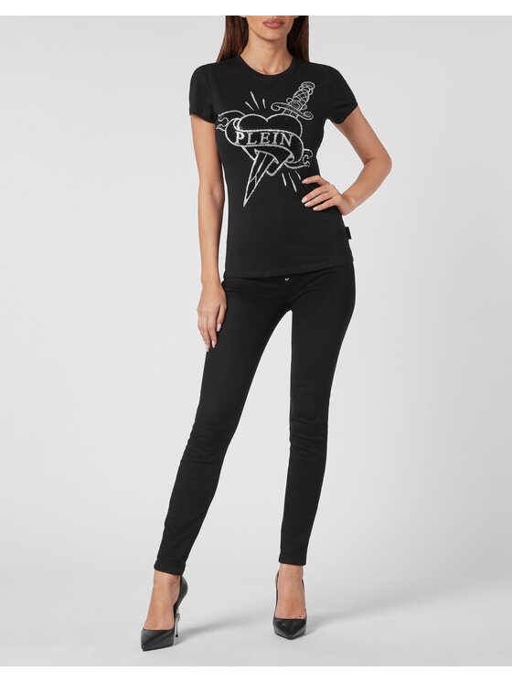 PHILIPP PLEIN PHILIPP PLEIN T-shirt 4061 Nero Regular Fit