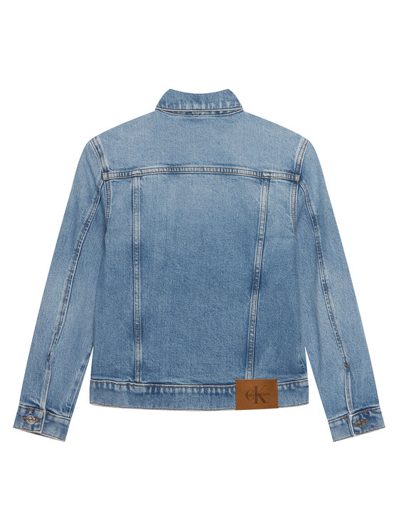 Calvin Klein Jeans Calvin Klein Jeans Kurtka jeansowa IU0IU00726 Niebieski Regular Fit